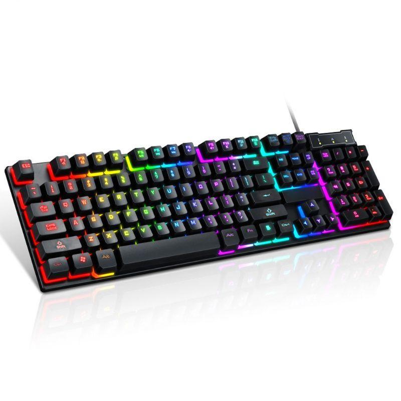 Teclado gamer mecânico com fio (rgb) - Asi Store